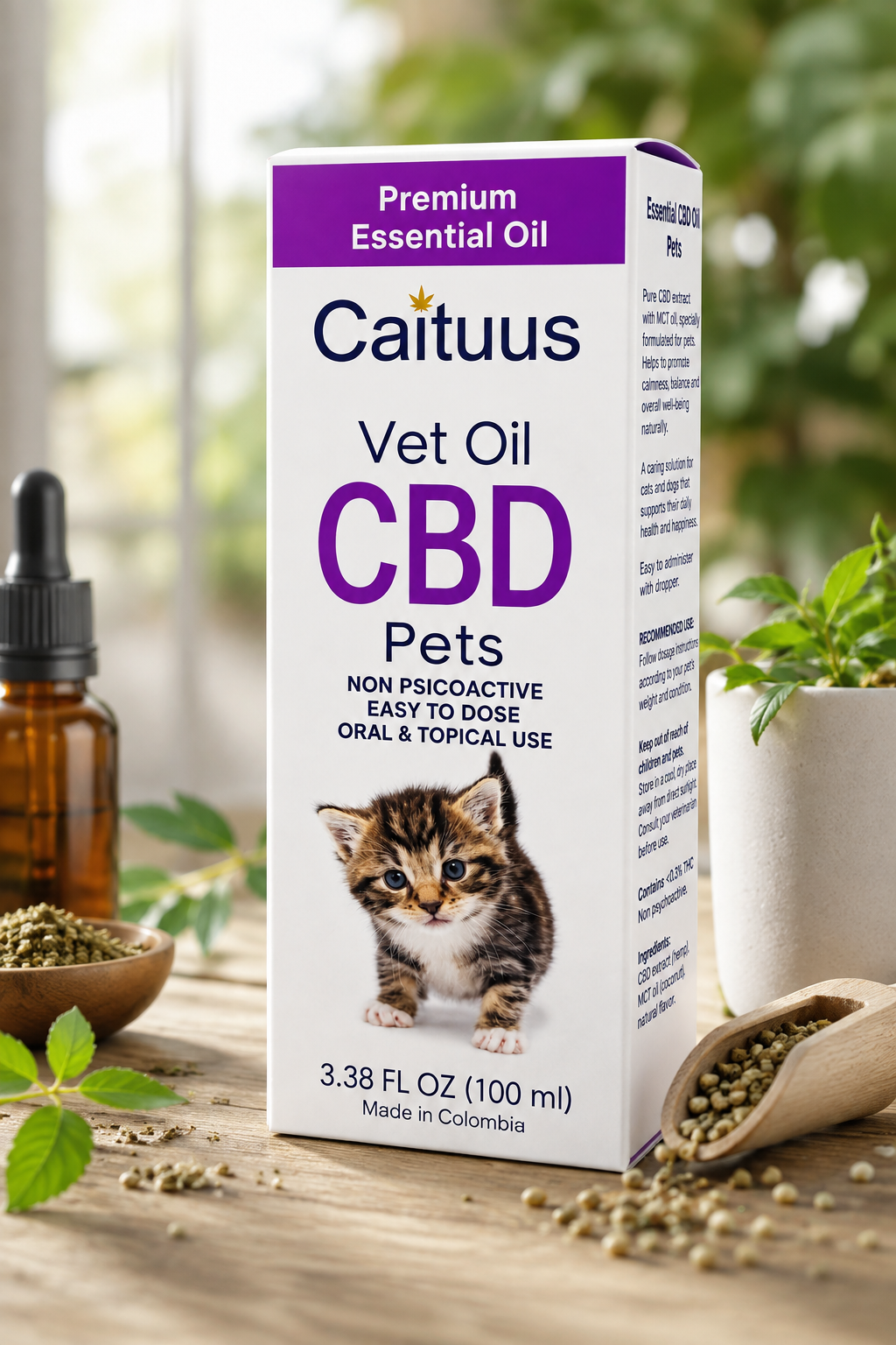 Aceite CBD 100ml (Mascotas)